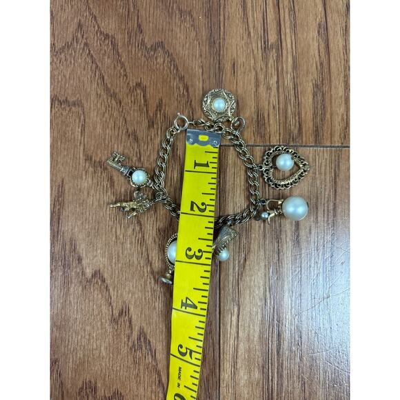 B7 Circo Victorian Style Charm Bracelet Vintage Rare Statement Collector Royal - Picture 11 of 12